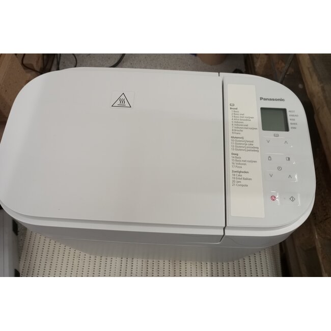 Tweedekans Panasonic broodbakmachine wit - SDB2510WXE