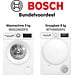 Bosch / Siemens Voordeelbundel Wasmachine WGG246Z0FG & droger WTH8300AFG