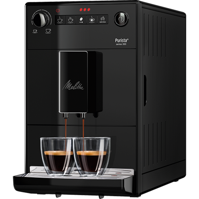 Tweedekans Melitta espresso purista - zwart