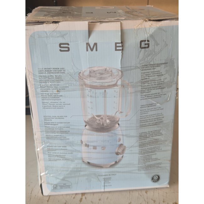 Tweedekans Smeg Blender Wit- BLF03WHEU