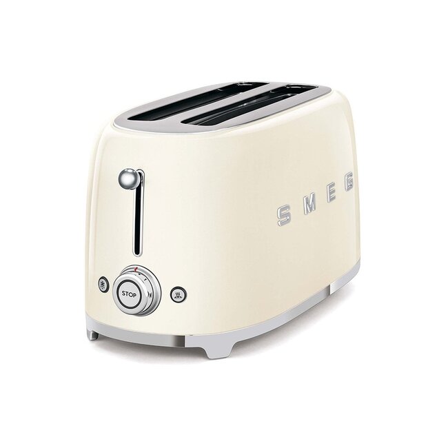 Tweedekans Smeg broodrooster creme - TSF02CREU
