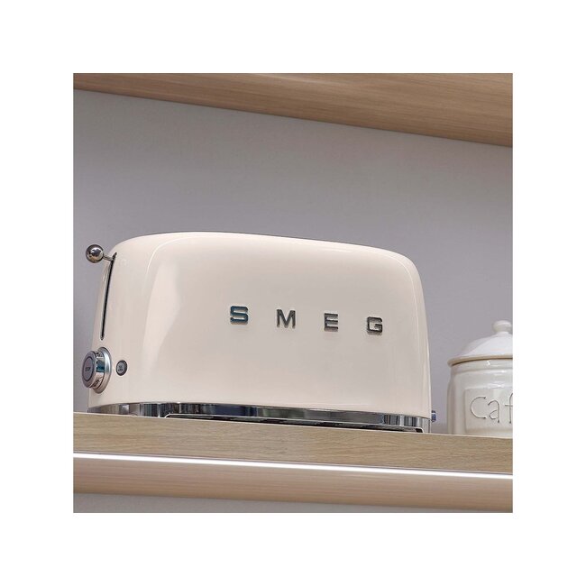 Tweedekans Smeg broodrooster creme - TSF02CREU
