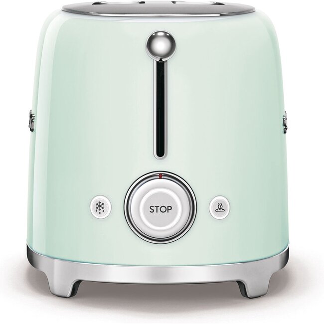Tweedekans SMEG Broodrooster Watergroen -- TSF02PGEU