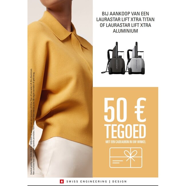 Tweedekans Laurastar stoomgenerator lift xtra - aluminium