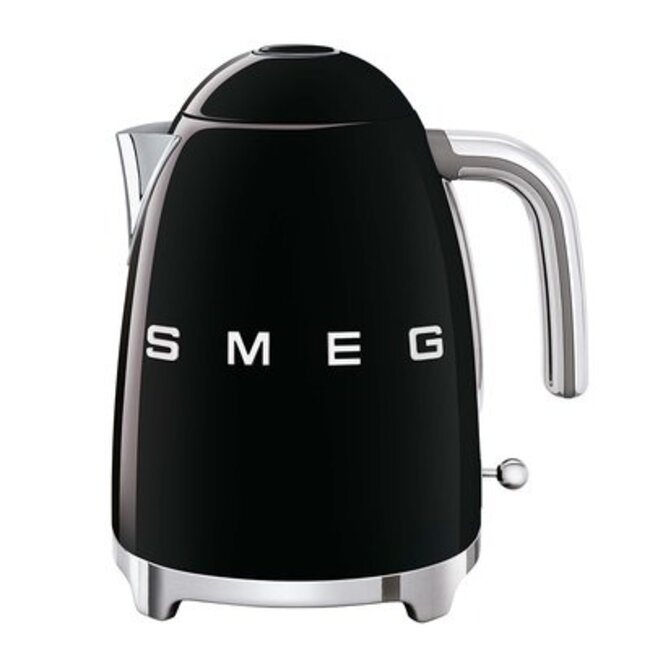 Tweedekans Smeg waterkoker zwart 1,7l - KLF03BLEU