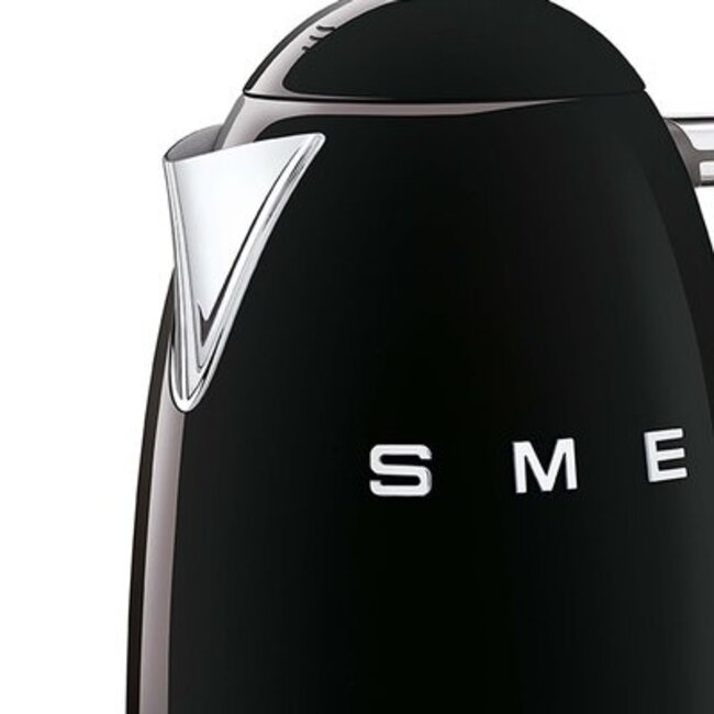 Tweedekans Smeg waterkoker zwart 1,7l - KLF03BLEU