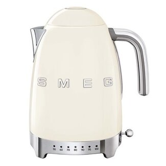 Smeg Tweedekans Waterkoker crème 1,7l  - KLF04CREU