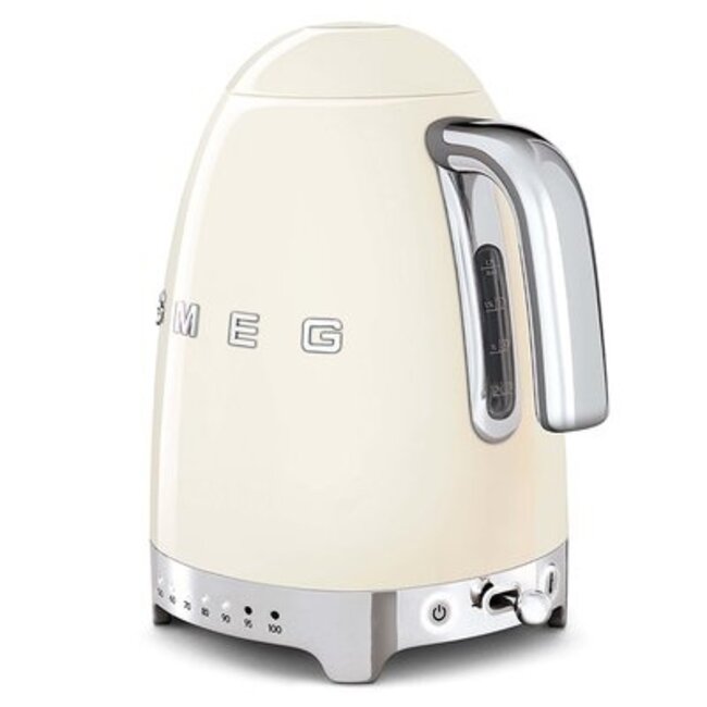 Tweedekans Smeg waterkoker crème 1,7l  - KLF04CREU
