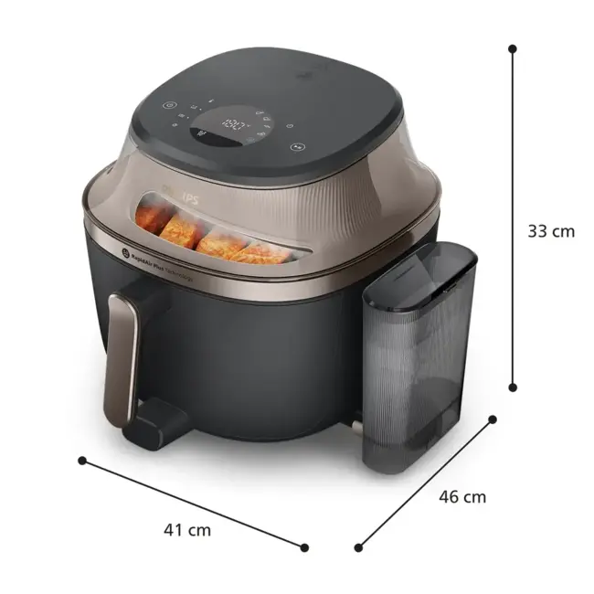 Philips NA547/07 NovaPlus Airfryer 5000-serie met Stoomfunctie – 7,2L
