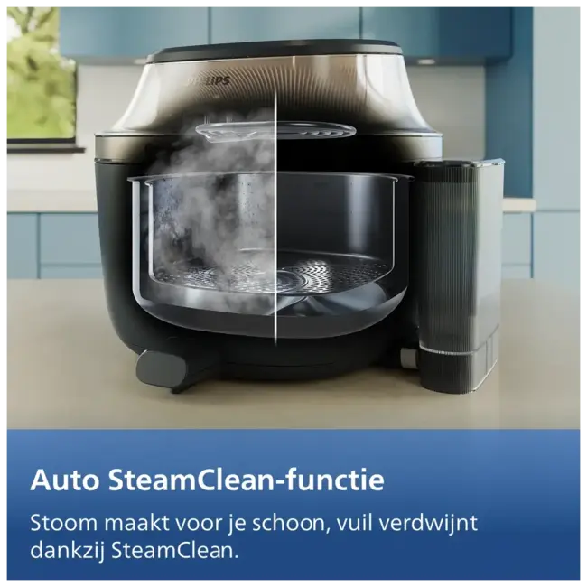 Philips NA547/07 NovaPlus Airfryer 5000-serie met Stoomfunctie – 7,2L