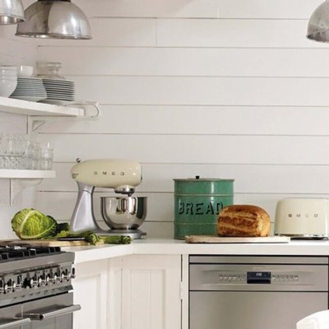 Tweedekans Smeg keukenrobot crème 4.8l - SMF02CREU