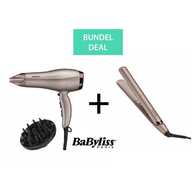 Babyliss voordeelbundel Haardroger + stijltang
