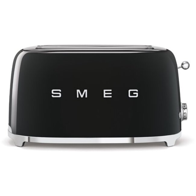 Tweedekans SMEG Broodrooster Zwart -- TSF02BLEU