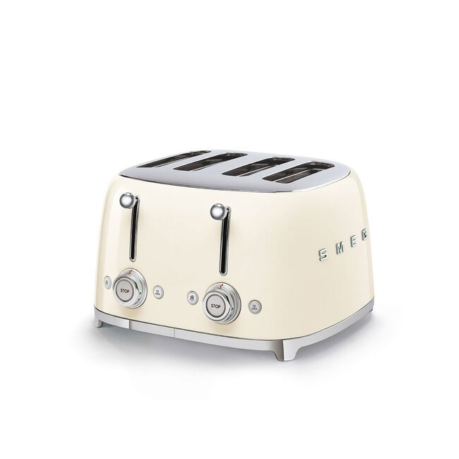 Tweedekans Smeg broodrooster crème - TSF03CREU