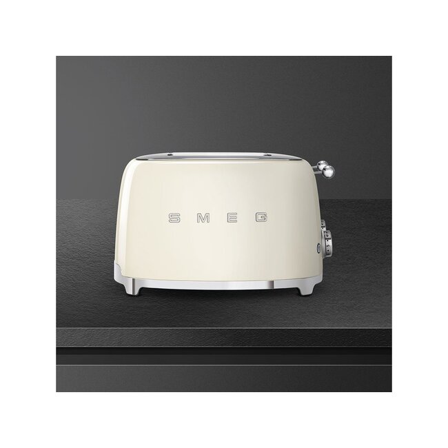 Tweedekans Smeg broodrooster crème - TSF03CREU