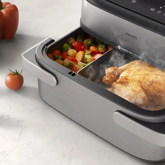 Philips - Airfryer dual basket - NA565/02