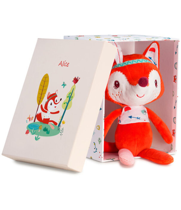 Lilliputiens Ik ontdek - Knuffel in doos Alice