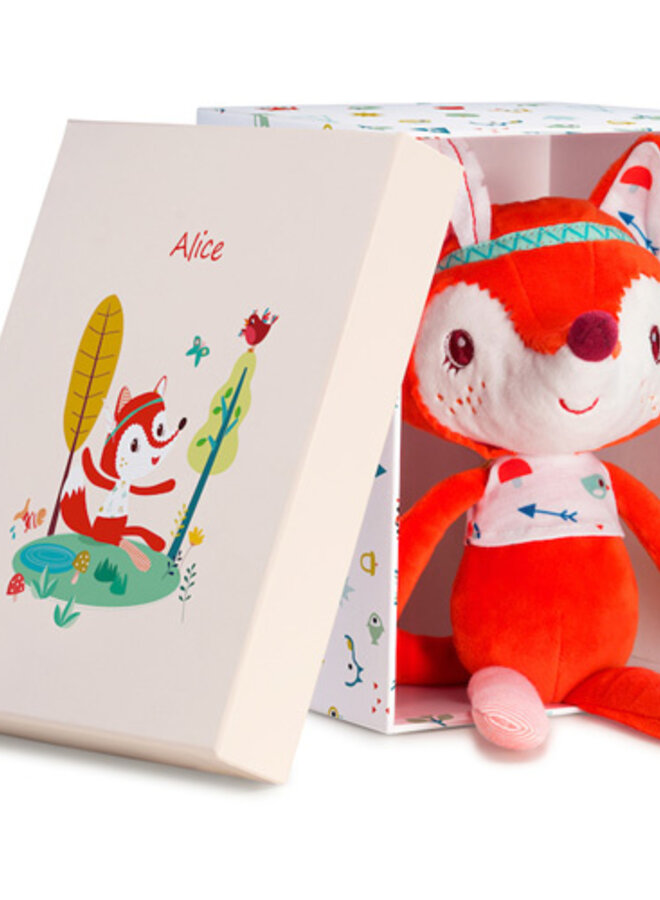 Ik ontdek - Knuffel in doos Alice