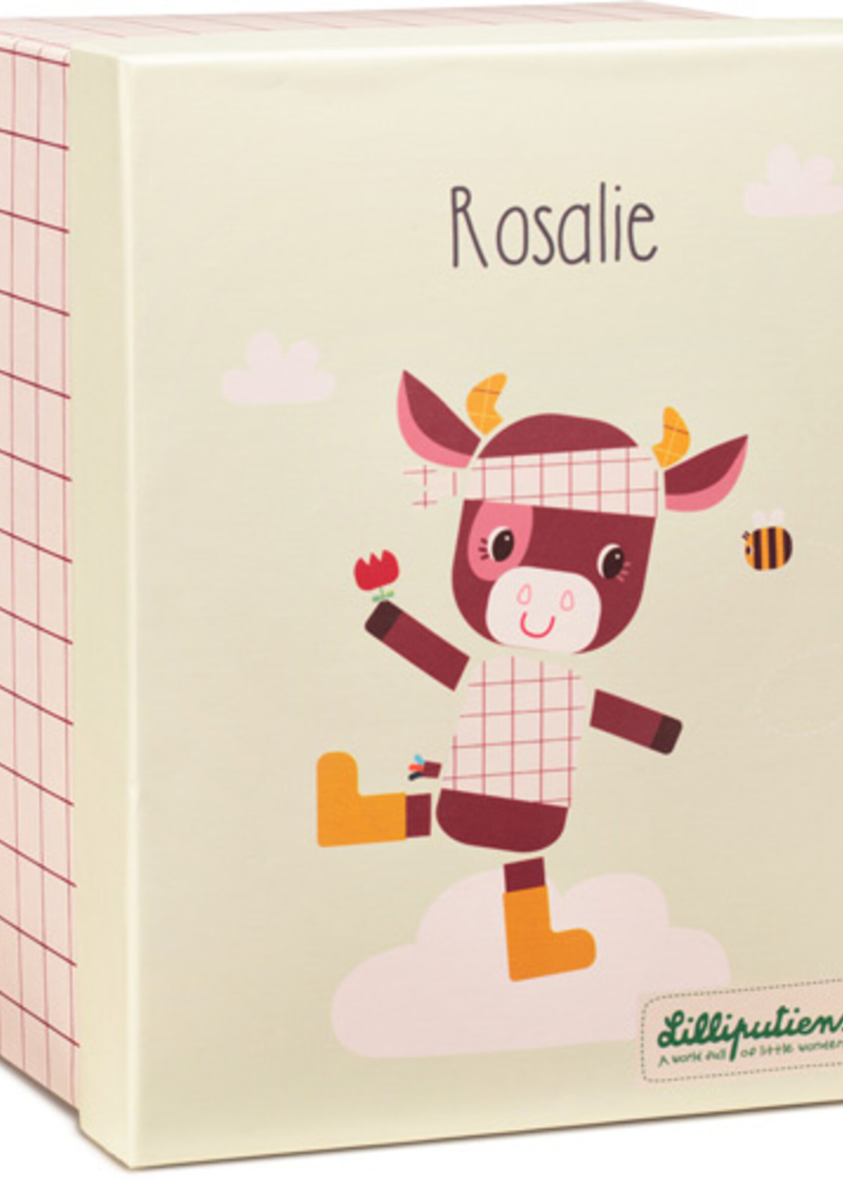 Lilliputiens Ik ontdek - Knuffel in doos Rosalie