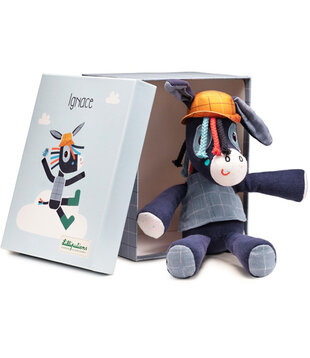 Ik ontdek - Knuffel in doos Ignace