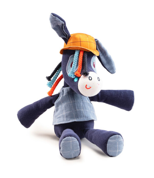 Lilliputiens Ik ontdek - Knuffel in doos Ignace