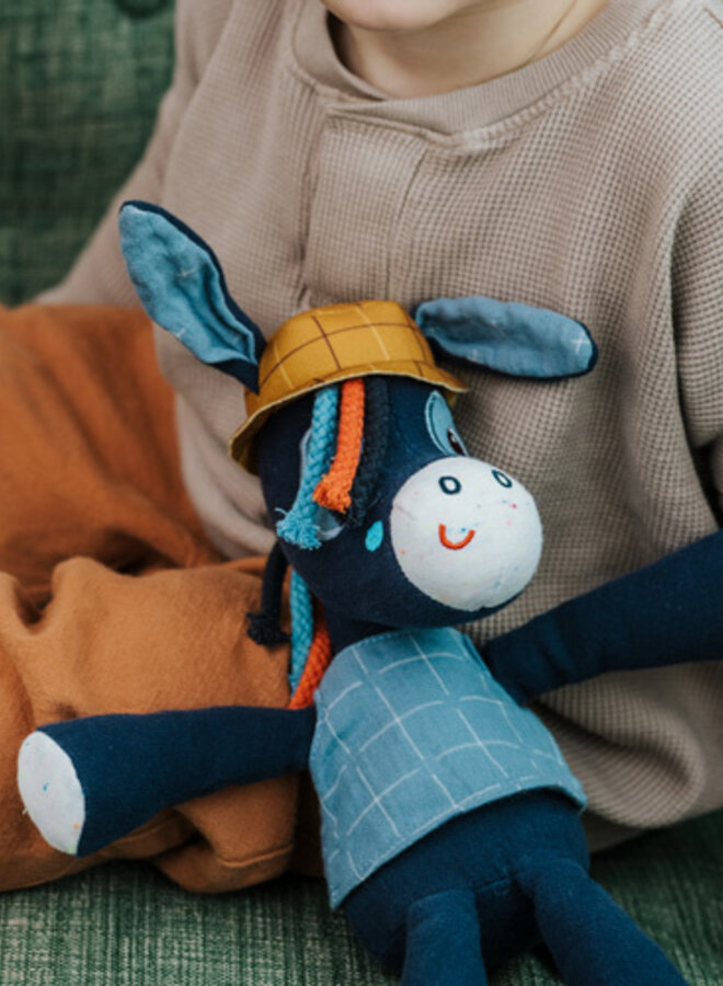 Ik ontdek - Knuffel in doos Ignace