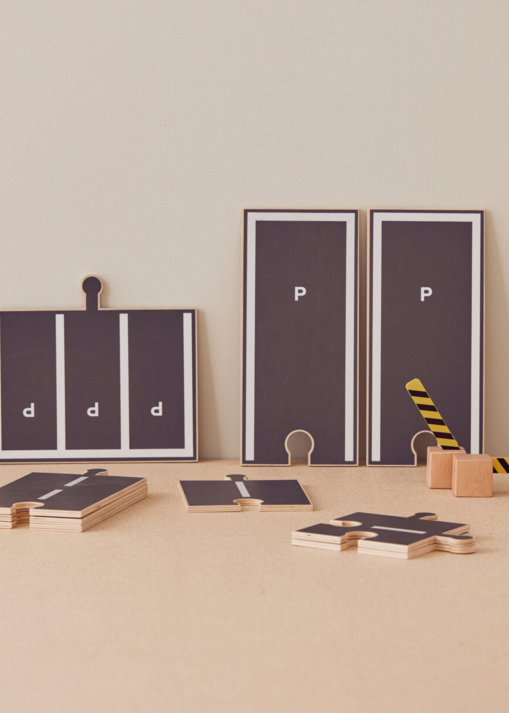 Kidsconcept - Uitbreiding voor houten autobaan