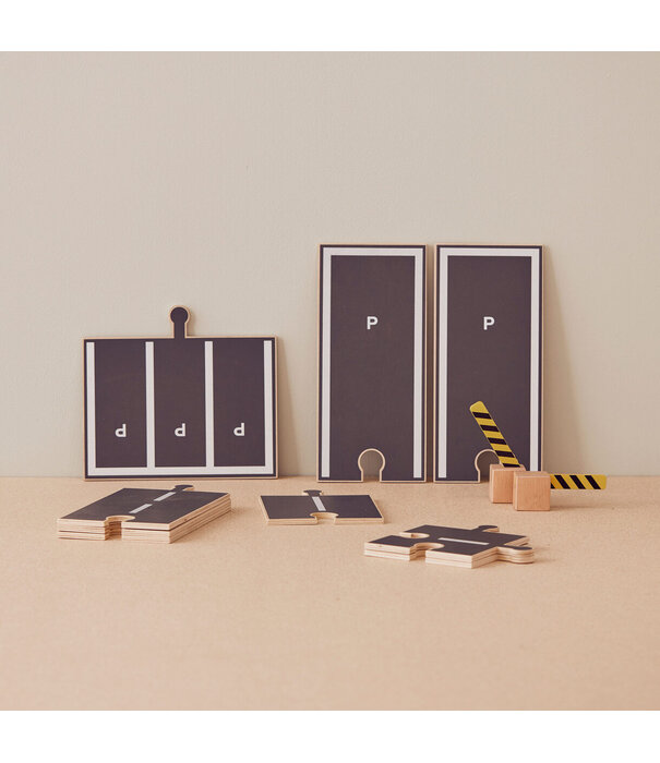 Kidsconcept - Uitbreiding voor houten autobaan