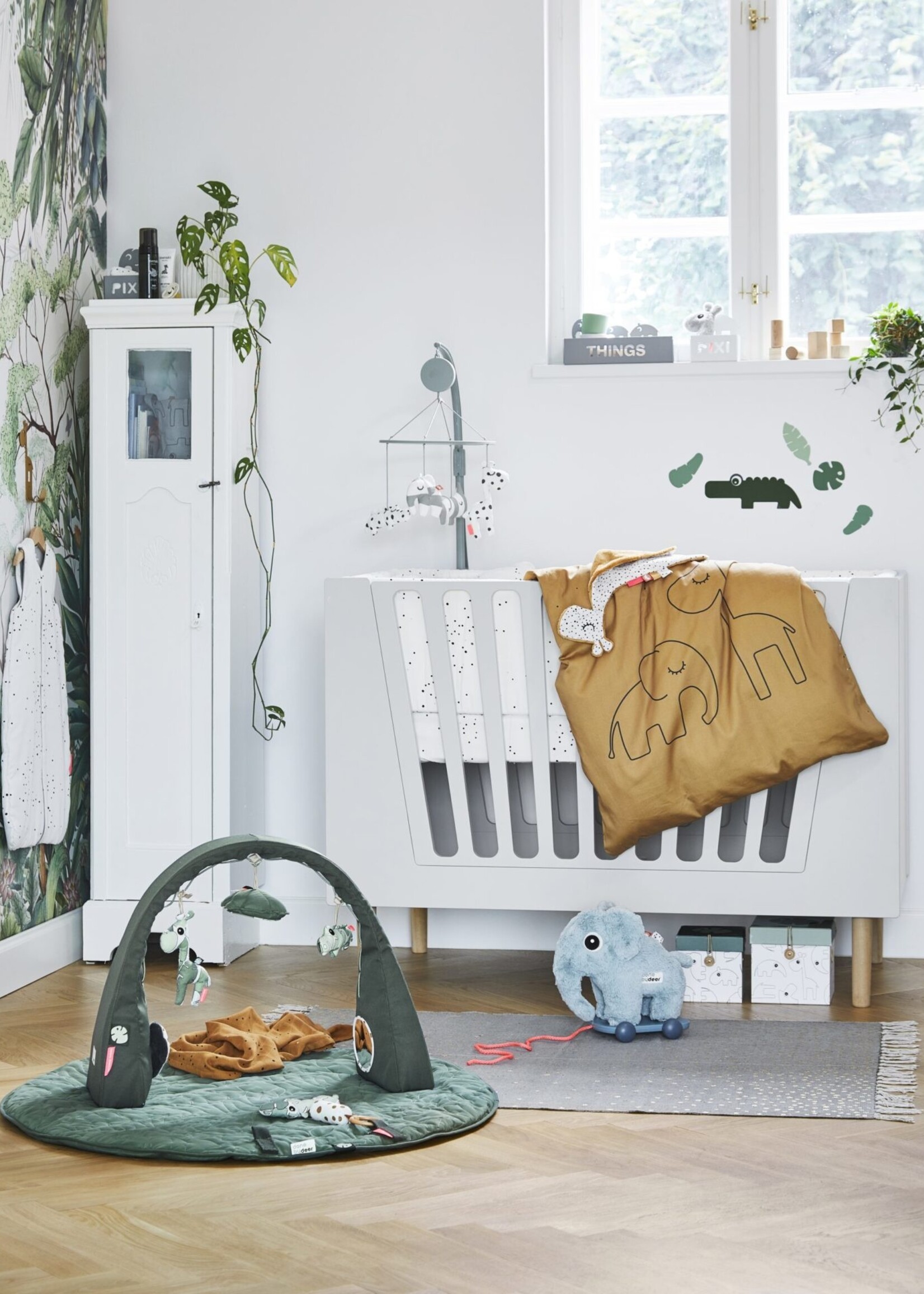 DonebyDeer Donebydeer - Ledikant 60 x 120 cm Wit
