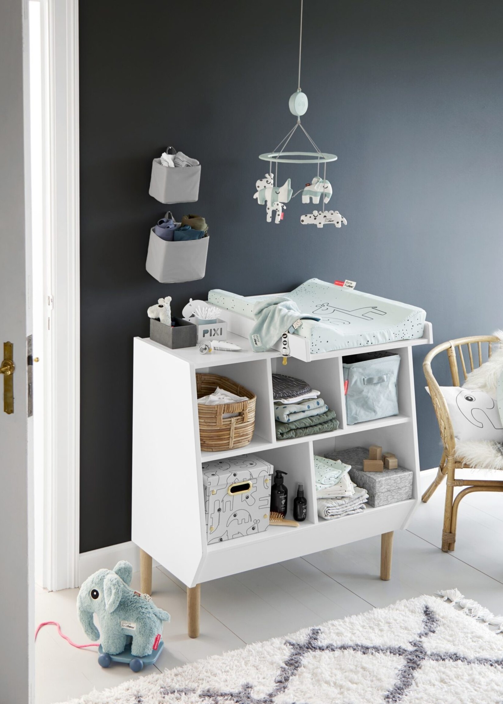 DonebyDeer Donebydeer - Opbergrek/Commode Wit