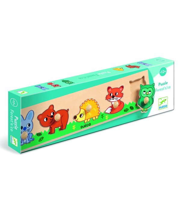 Djeco Djeco - Puzzle - Forest'n'co