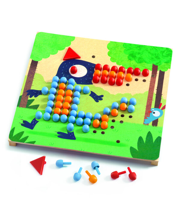 Djeco Mozaiekpuzzel - Mosaico rigolo