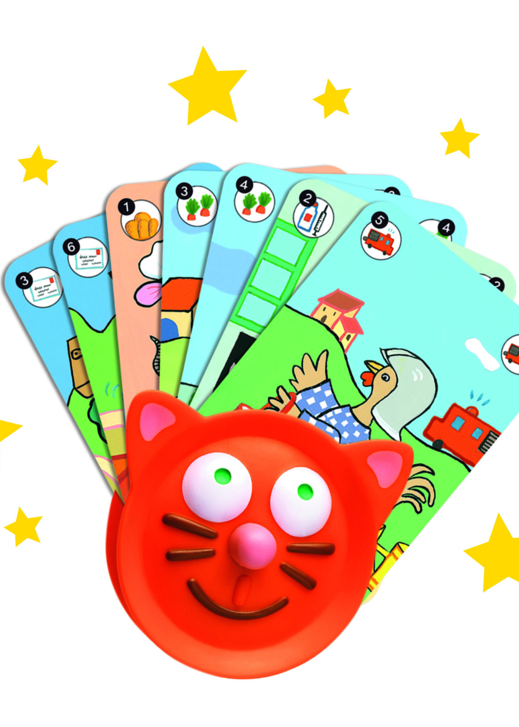 Djeco Djeco - Kaart houder poes