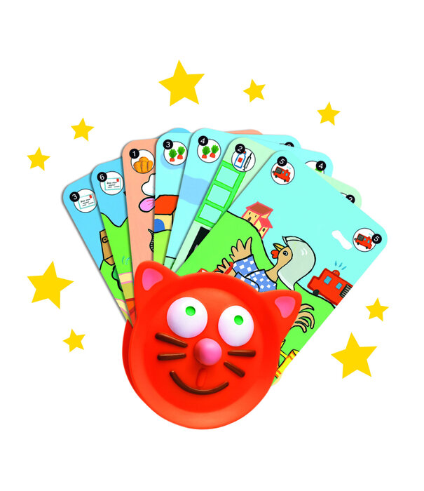 Djeco Djeco - Kaart houder poes