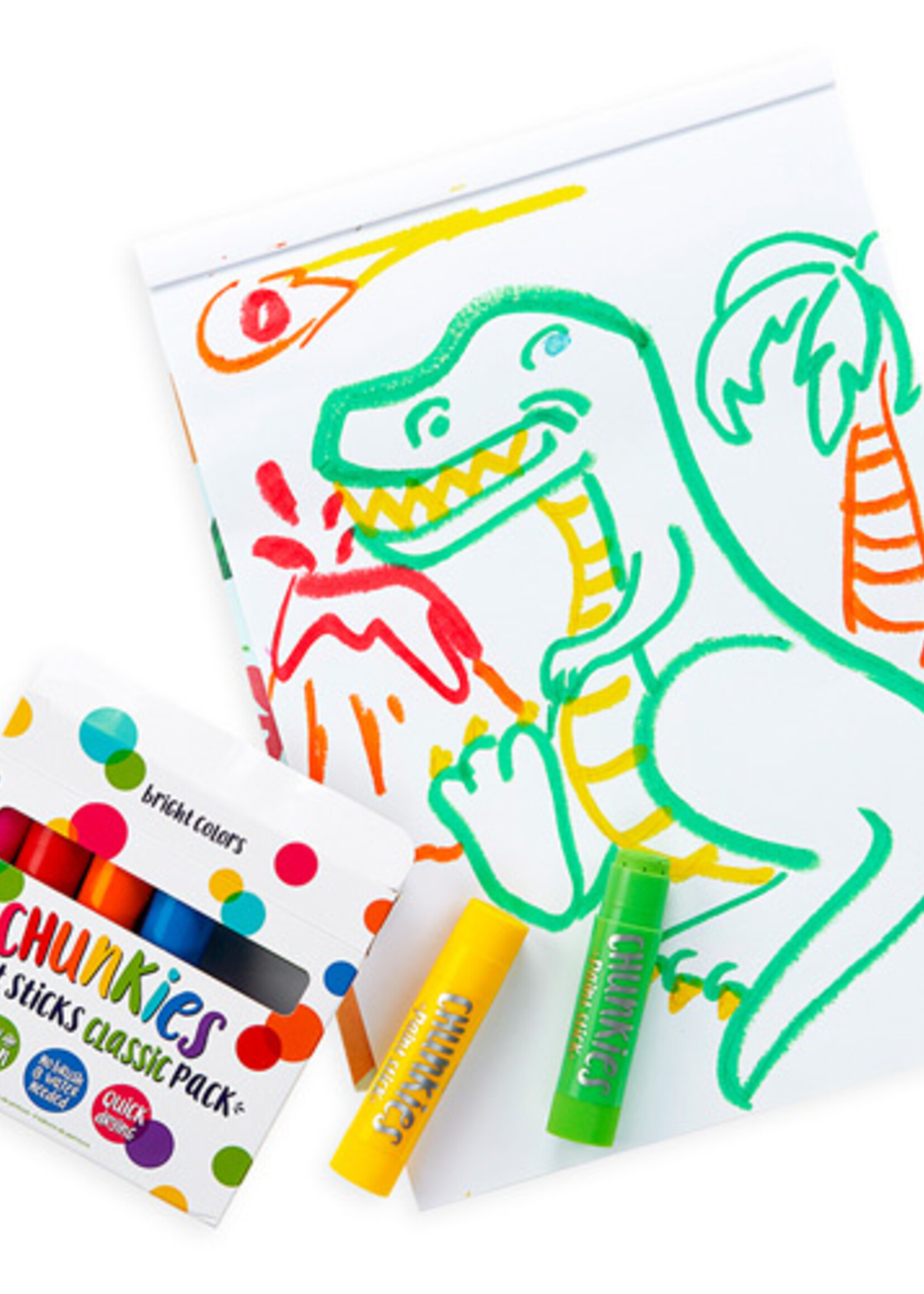 Ooly Ooly - Chunkies Paint Sticks - Classic Pack