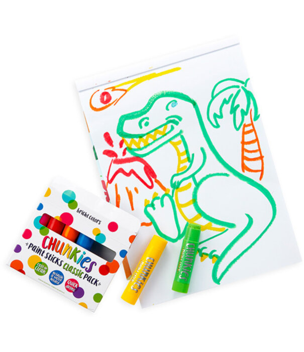 Ooly Ooly - Chunkies Paint Sticks - Classic Pack
