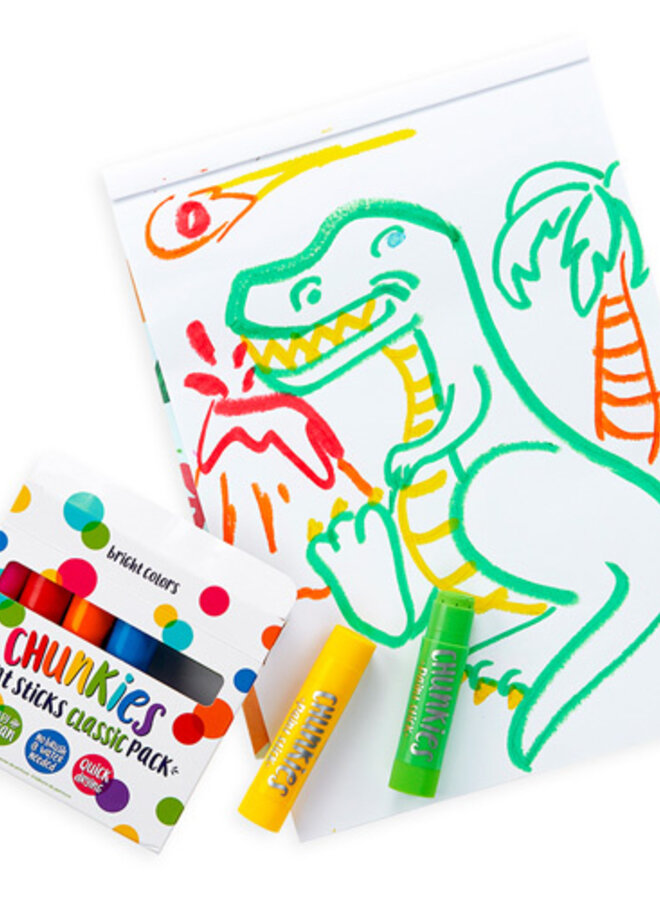 Ooly - Chunkies Paint Sticks - Classic Pack