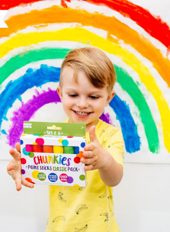 Ooly - Chunkies Paint Sticks - Classic Pack