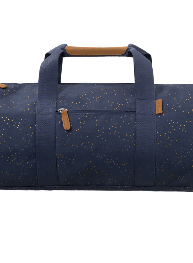 Weekend tas Indigo dots