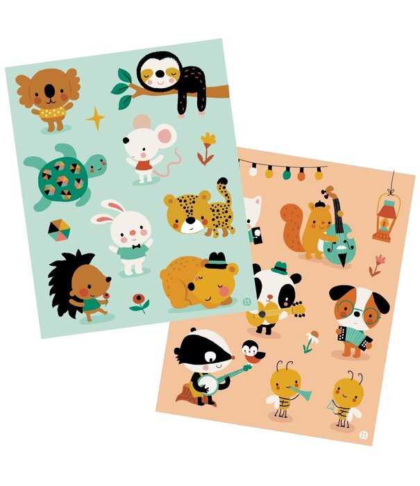 Stickers - Little mouse and friends