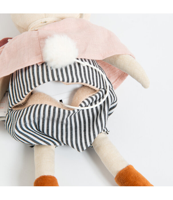 Moulin Roty Muziek knuffel konijn Après la pluie