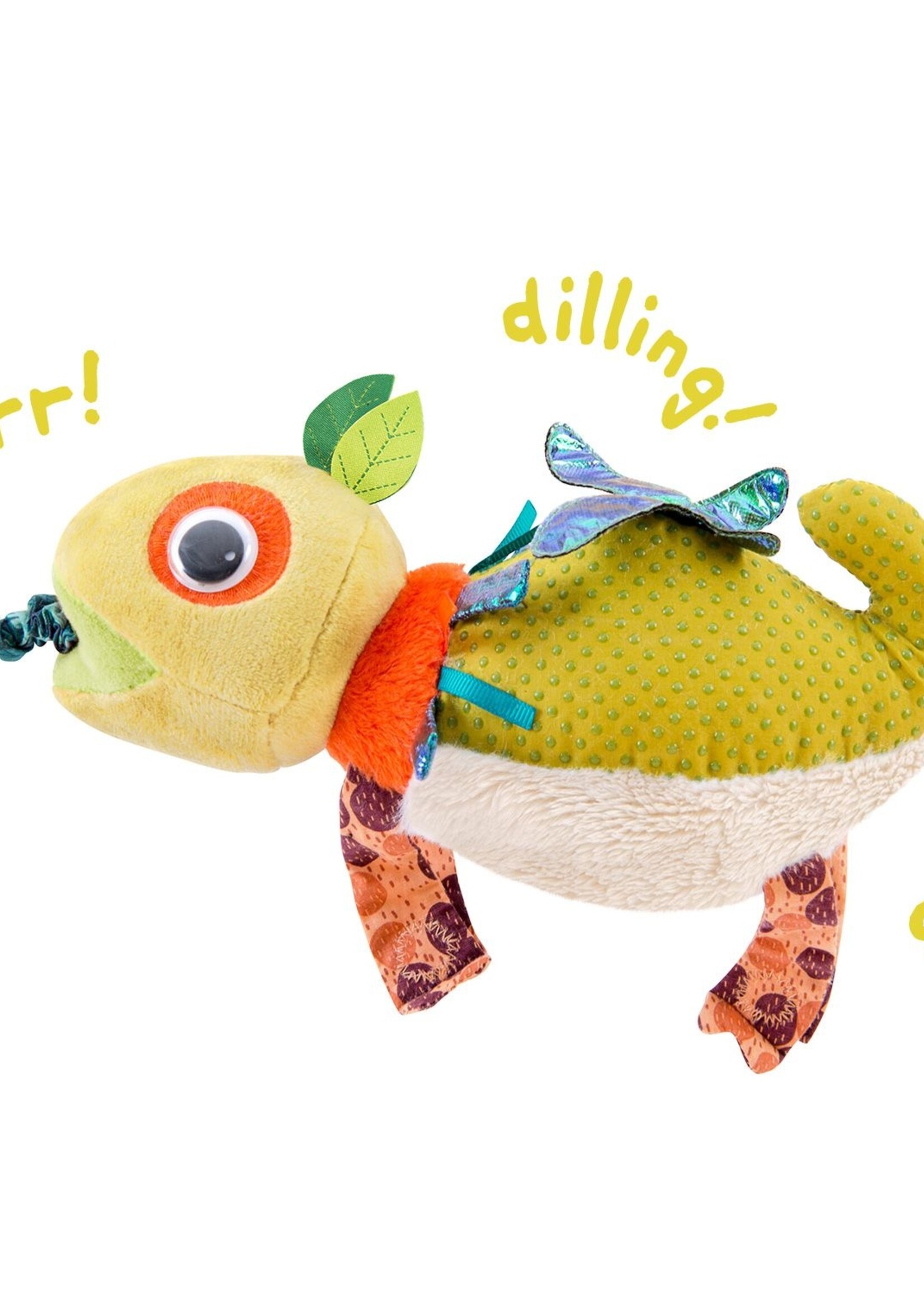 Moulin Roty De trillende kameleon van Dans La Jungle