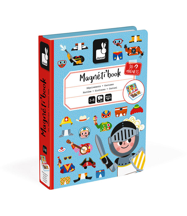 Janod Janod Magnetibook – Kostuum (jongens)