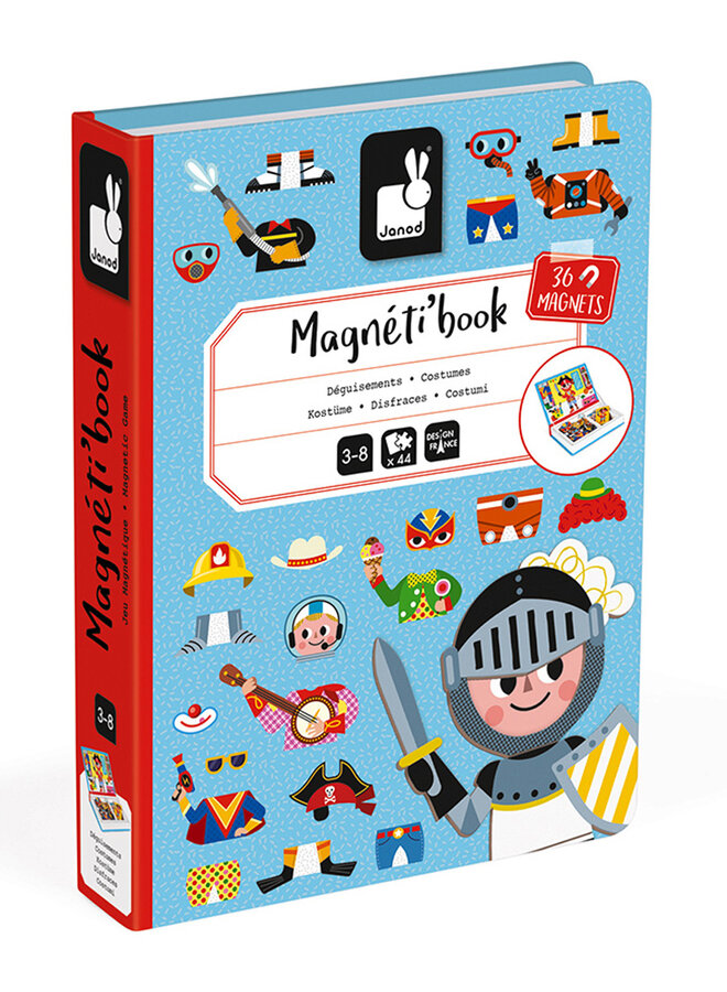 Janod Magnetibook – Kostuum (jongens)