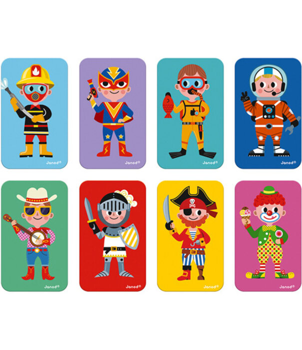 Janod Janod Magnetibook – Kostuum (jongens)