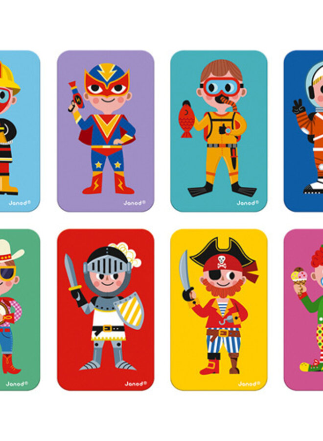 Janod Magnetibook – Kostuum (jongens)