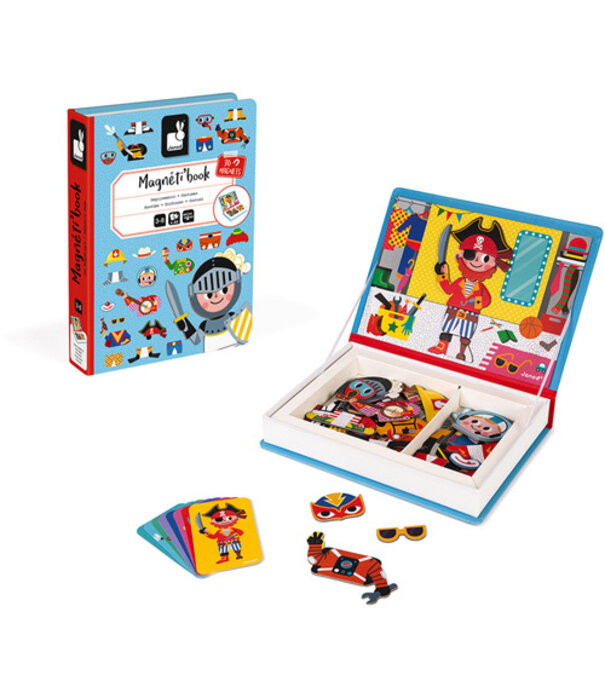 Janod Janod Magnetibook – Kostuum (jongens)