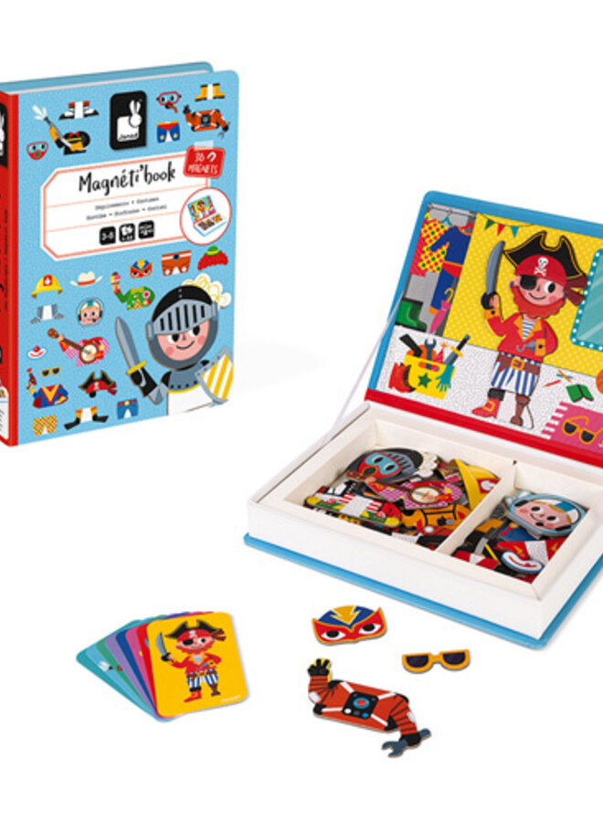 Janod Magnetibook – Kostuum (jongens)