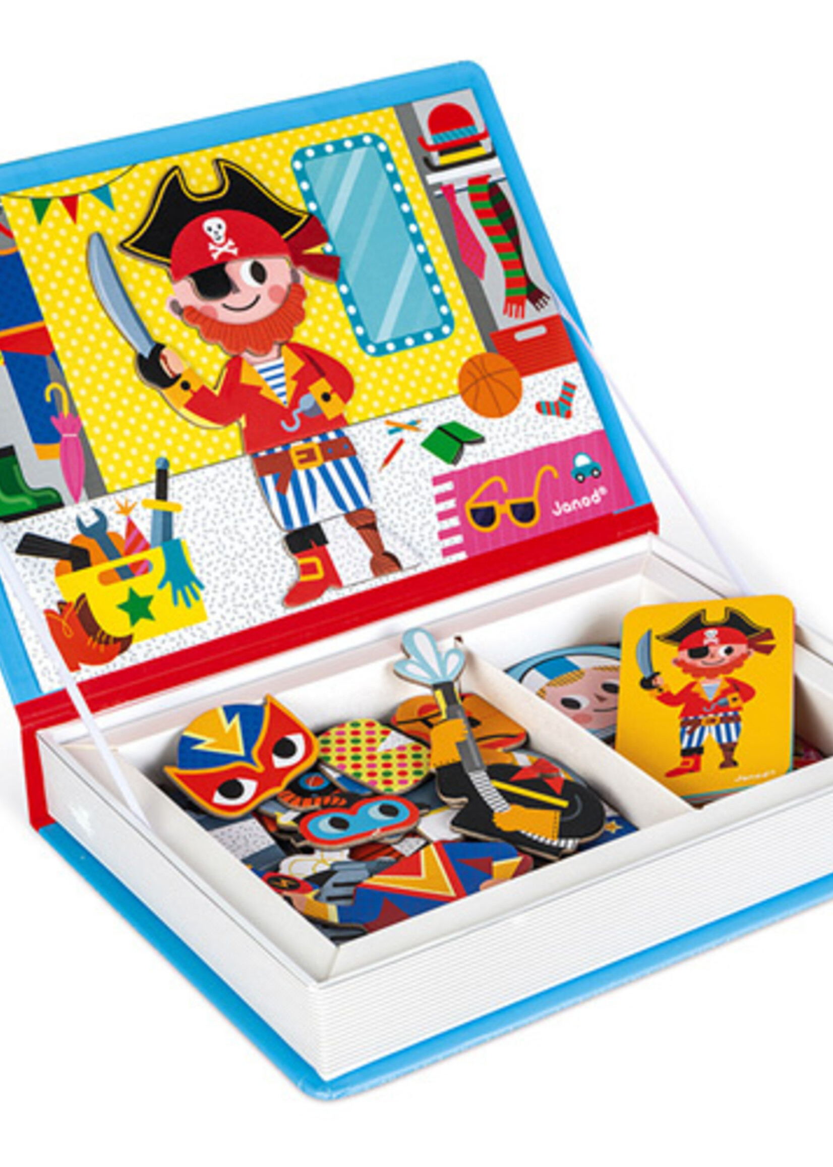 Janod Janod Magnetibook – Kostuum (jongens)