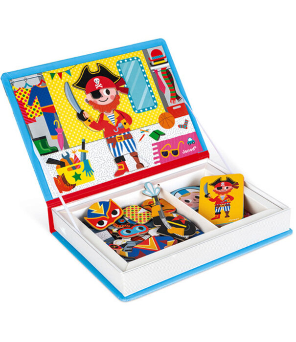 Janod Janod Magnetibook – Kostuum (jongens)